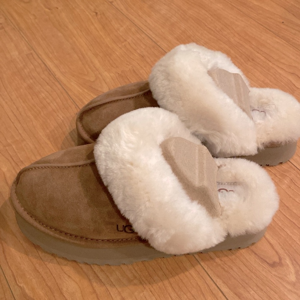 UGG Disquette Chestnut Mules